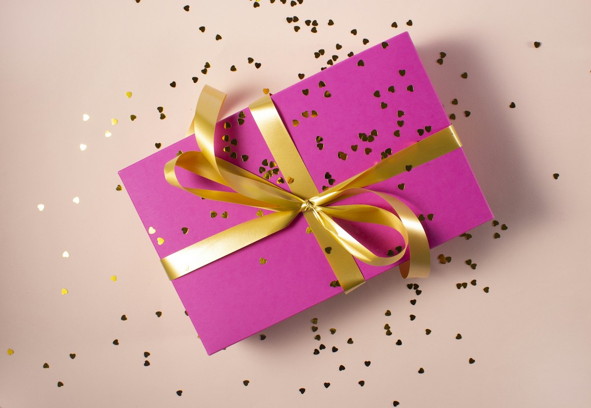Thoughtfully wrapped gifts on a table