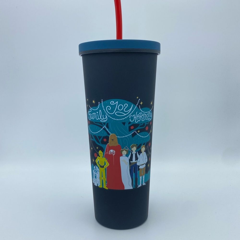 Disney Star Wars Galaxy’s Edge Life Day 2022 24oz Stainless Tumbler Venti